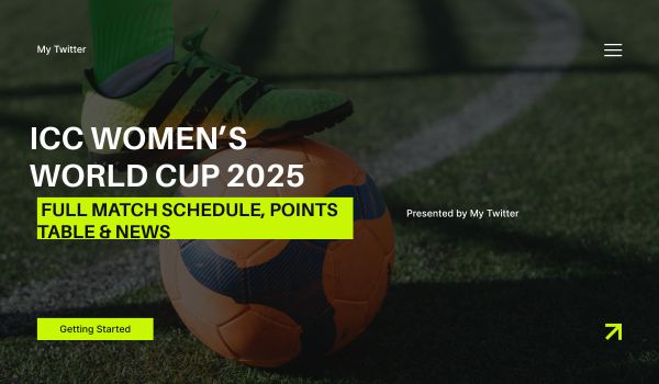 ICC Women’s World Cup 2025 – Full Match Schedule, Points Table & News