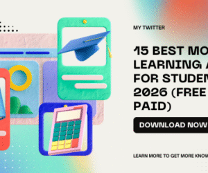 15 Best Mobile Learning Apps for Students 2026 (Free & Paid)